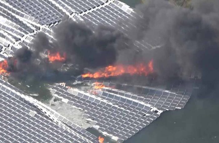 Japan Floating Pv Plant Catches Fire After Typhoon Faxai Impact Green Building Africa